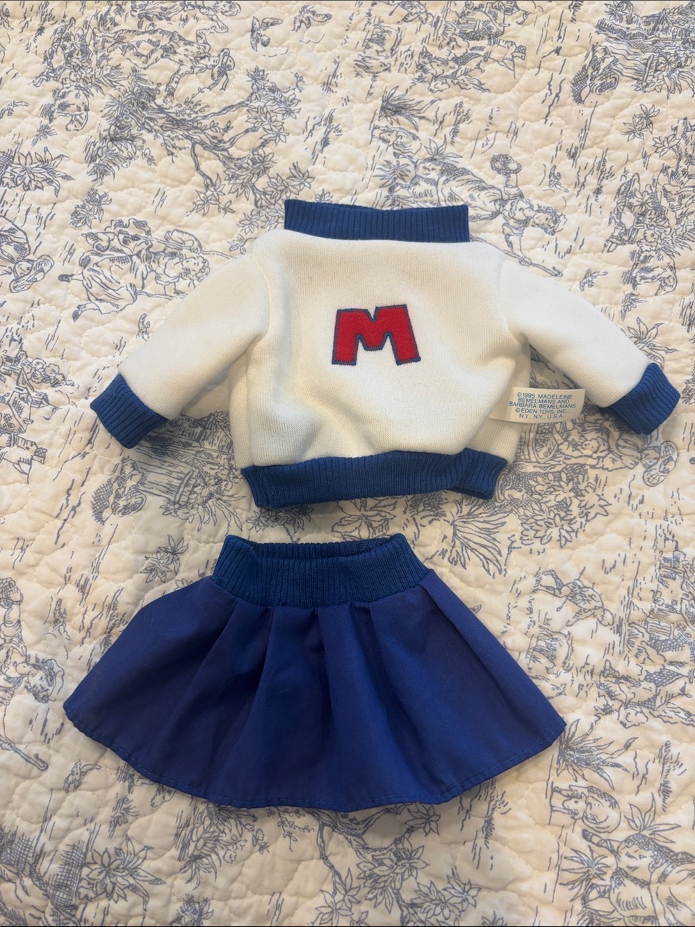 1990s Madeline doll outfit